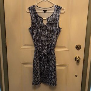 Blue and white classic Ann Taylor.  Like new